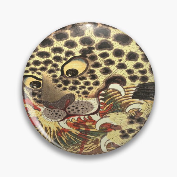 Item preview, Traditional Japanese Art - Tiger of Ryōkoku - Utagawa Hirokage designed and sold by TheHappyK.