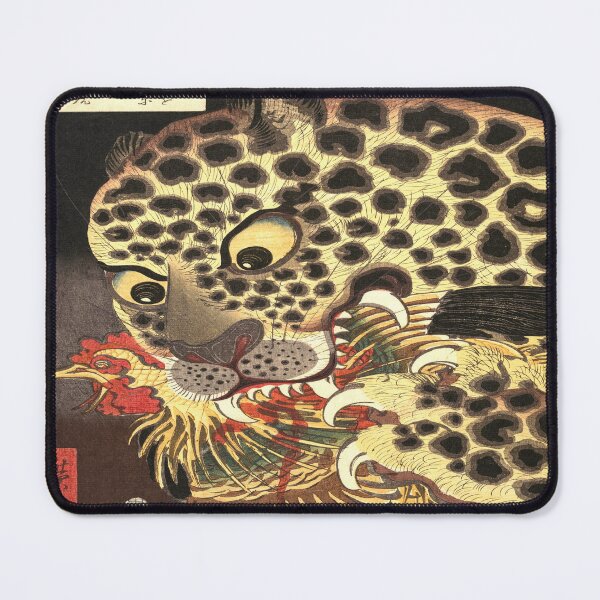 Item preview, Traditional Japanese Art - Tiger of Ryōkoku - Utagawa Hirokage designed and sold by TheHappyK.