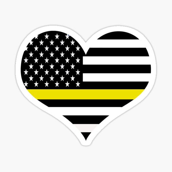 Thin Gold Line Symbolic Heart Retractable ID Badge Reel • 911 Dispatcher Gift, Gifts for Emergency Dispatchers, Operator • Swapfinity