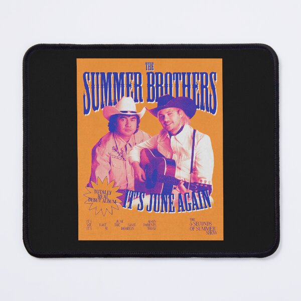 Item preview, Summer Brothers It's June Again shirt, 5SOS Summer Brothers Shirt, 5 Seconds of Summer Shirt Full Size designed and sold by Teresaroe.