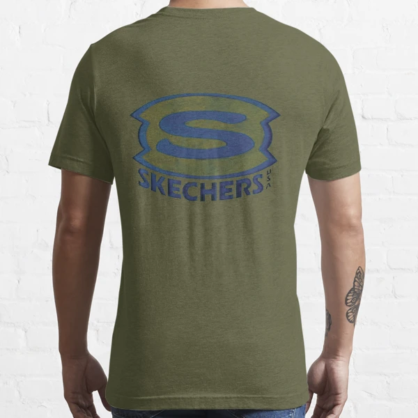 Skechers t shirt sale brown