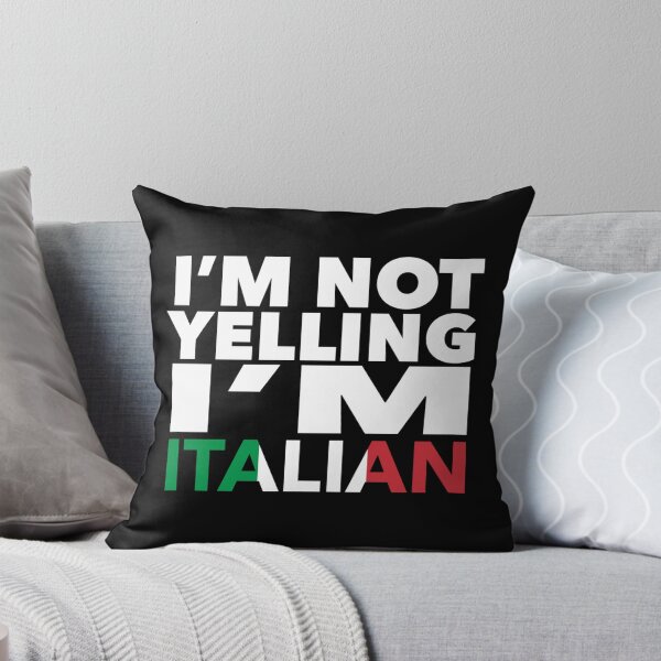 Item preview, Italian Present - i'm not yelling, i'm Italian - Italian gifts - Italian flag - Italy Gift - Italian Decor designed and sold by babaorum.