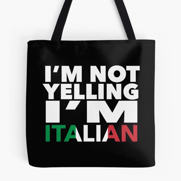 Item preview, Italian Present - i'm not yelling, i'm Italian - Italian gifts - Italian flag - Italy Gift - Italian Decor designed and sold by babaorum.