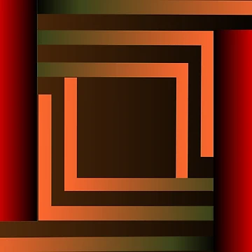 Artwork thumbnail, Abstract Dimensional Transition Pattern by RGSMOOTHFINGER