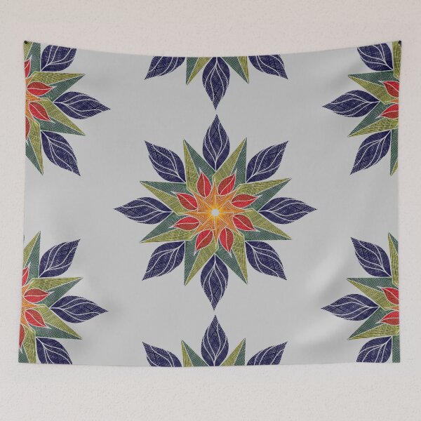 Item preview, Embroidered Star Wreath designed and sold by lezell.