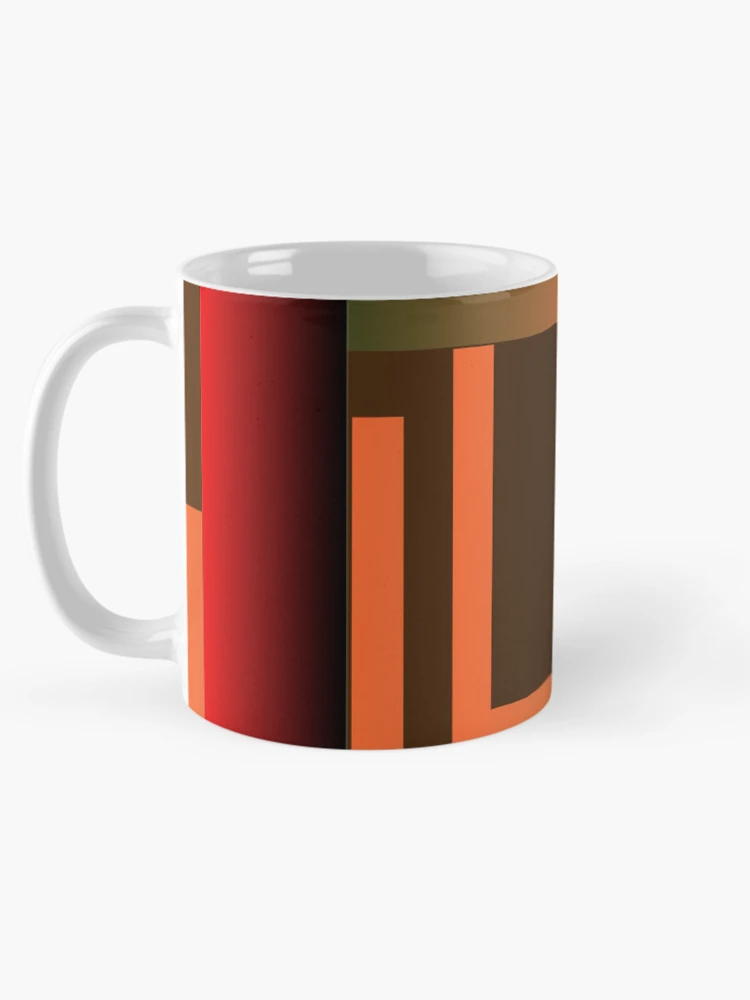 Thumbnail 5 of 6, Coffee Mug, Abstract Dimensional Transition Pattern designed and sold by RGSMOOTHFINGER.