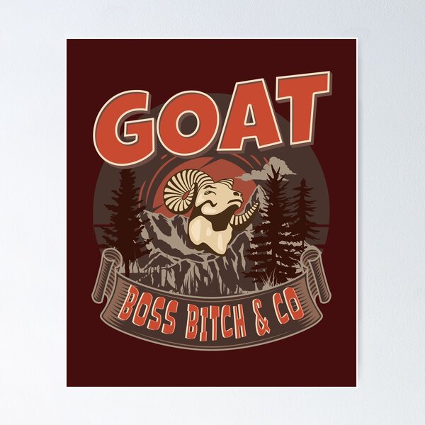 Item preview, Goat Boss Bitch & Co designed and sold by JupiterNTaurus.