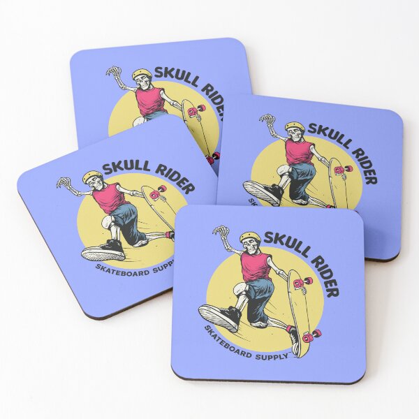 Item preview, Skull Rider Playing Skateboard designed and sold by danisacookie.