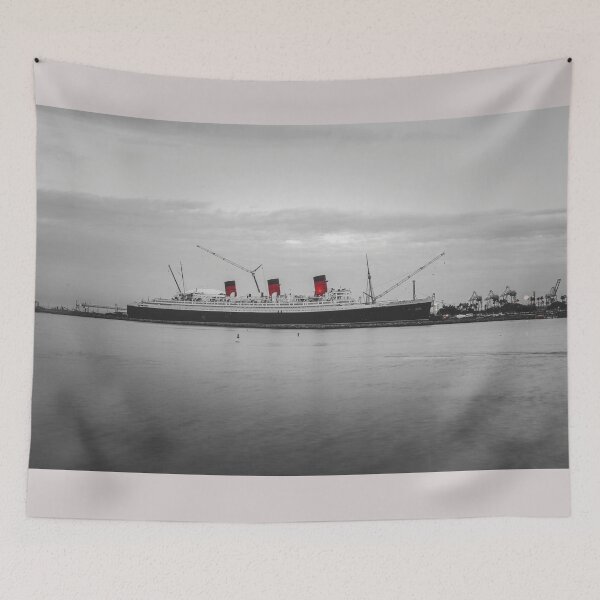 Item preview, Haunted Queen Mary Print designed and sold by DankDank420.