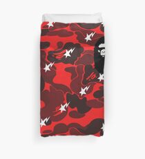 Red Ape Duvet Cover
