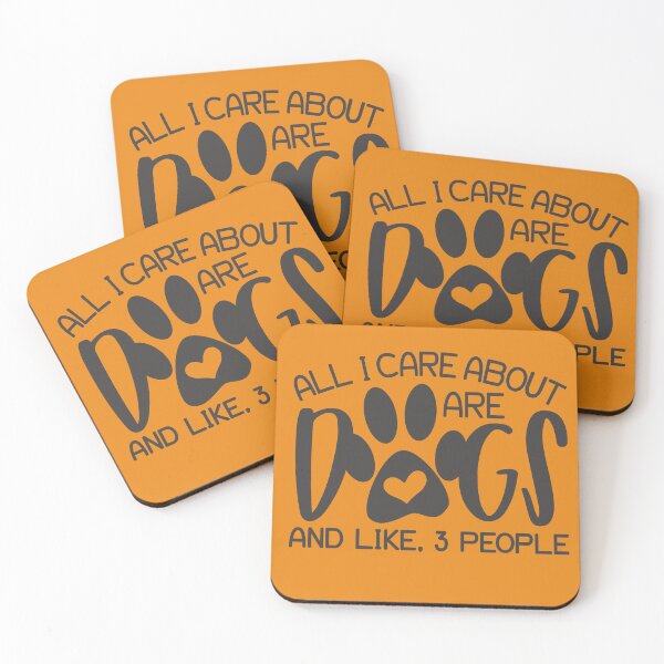 Item preview, All I Care About Are Dogs And Like 3 Friends designed and sold by TJR-Production.