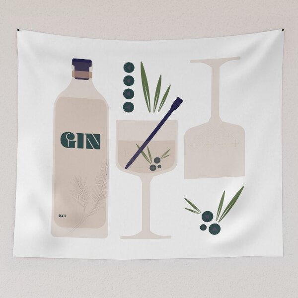 Item preview, Gin and tonic designed and sold by sartistic.