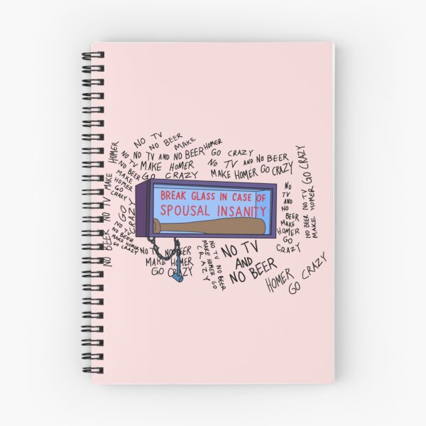 Item preview, Si.mp.sons Break Go In Case Of Spousal Insanity  designed and sold by danisacookie.