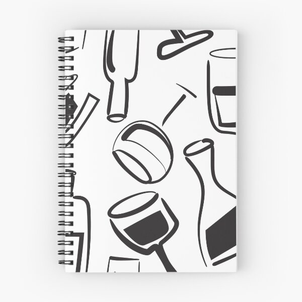 Item preview, Wine Lovers - Wine Glasses and Wine Bottles designed and sold by whyitsme.