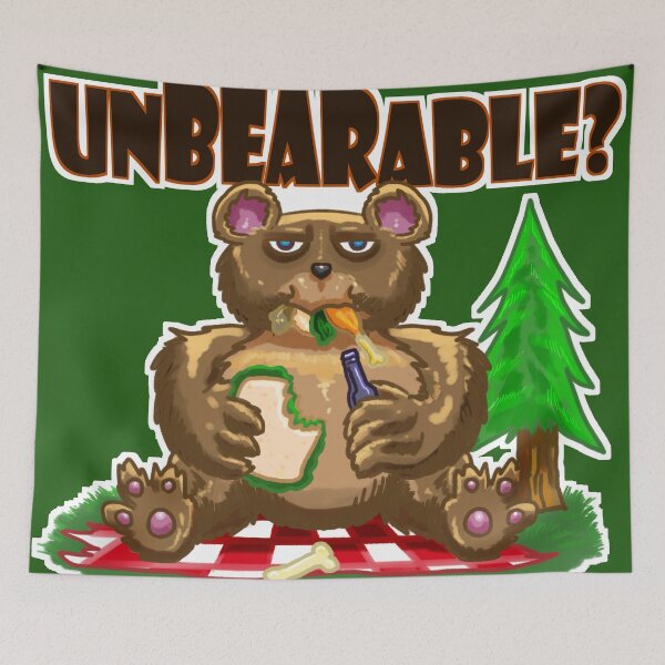 Item preview, Am I unBEARable? designed and sold by Dang-Laddy.