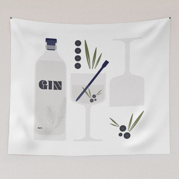 Item preview, Gin and tonic designed and sold by sartistic.