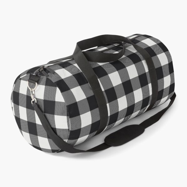 Item preview, Buffalo Plaid Black and White Pattern designed and sold by porterpouts.