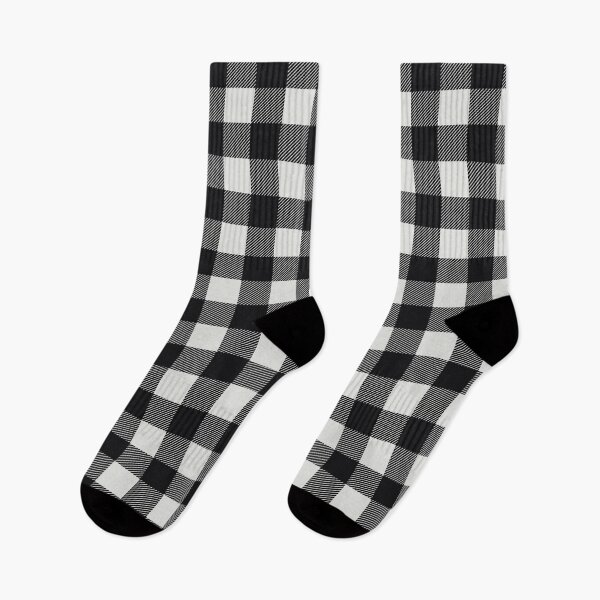 Item preview, Buffalo Plaid Black and White Pattern designed and sold by porterpouts.