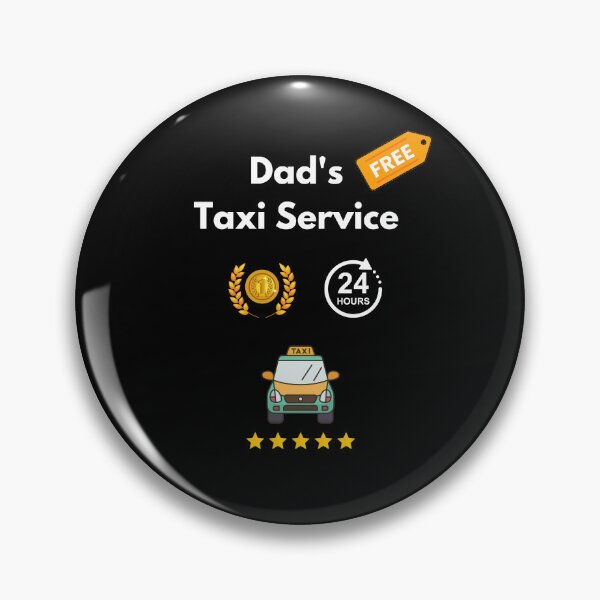 Item preview, Dad Taxi Service Funny Dad School Pick Up and Cab Driving  designed and sold by Artstastic.