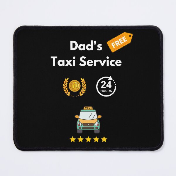 Item preview, Dad Taxi Service Funny Dad School Pick Up and Cab Driving  designed and sold by Artstastic.