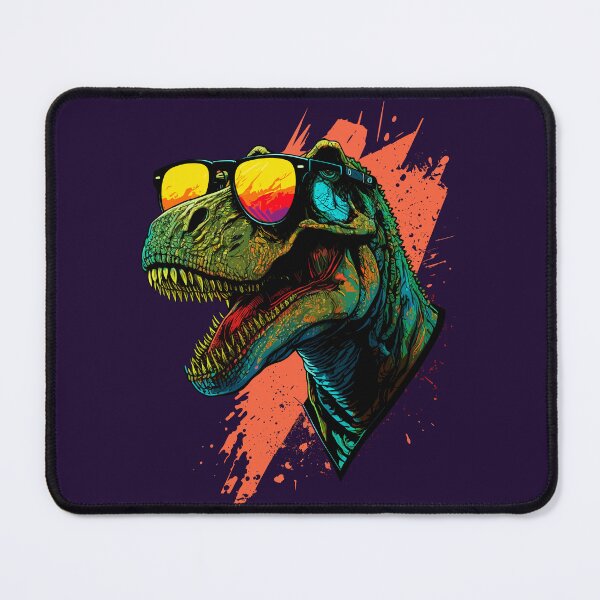 Item preview, Miami vacation Neon T-Rex designed and sold by ChasmicArt.