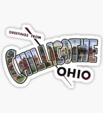 Greetings from Chillicothe, Ohio Sticker