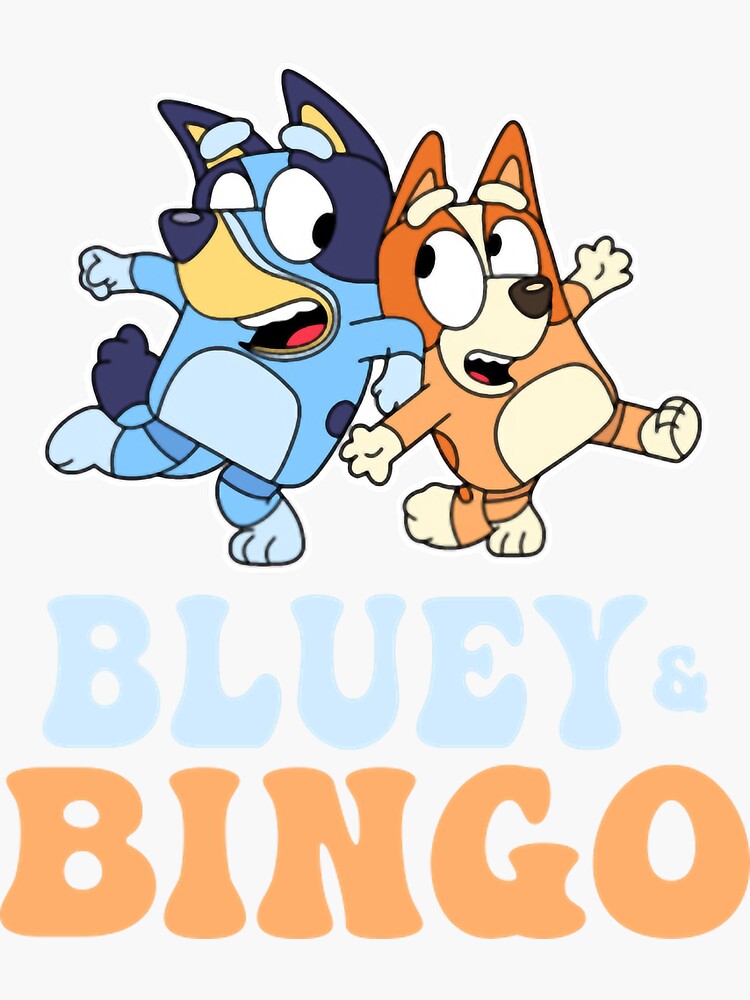 Bluey and Bingo Tin Lunchbox