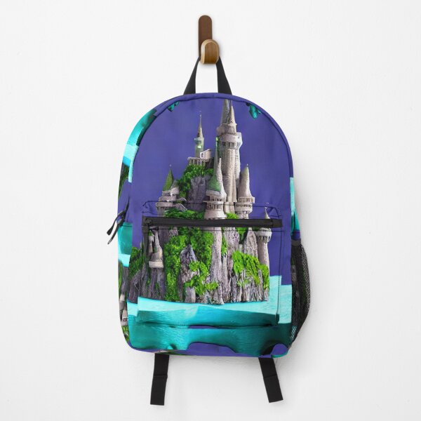 Item preview, Water Kingdom Royal Castle - Seamless Pattern designed and sold by Chubuter.
