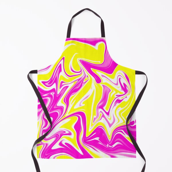 Item preview, Abstract Liquid Metallic Marble Art Paint- Elegant Magenta Yellow celestial Marble art designed and sold by MAEffects.