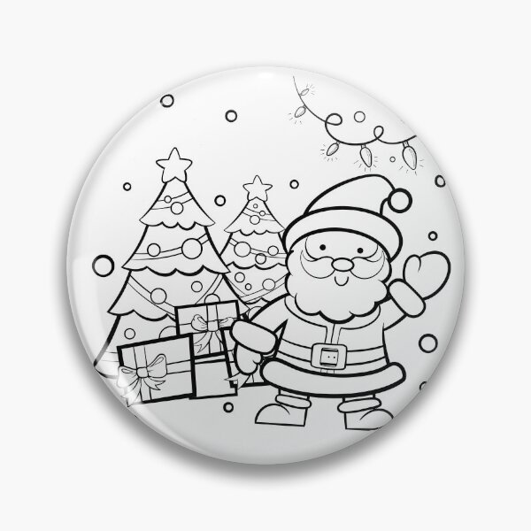 Artikelvorschau, Strichzeichnungen des Weihnachtsmanns entworfen und verkauft von tanakax3.