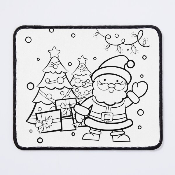 Item preview, Santa Claus line drawings designed and sold by tanakax3.