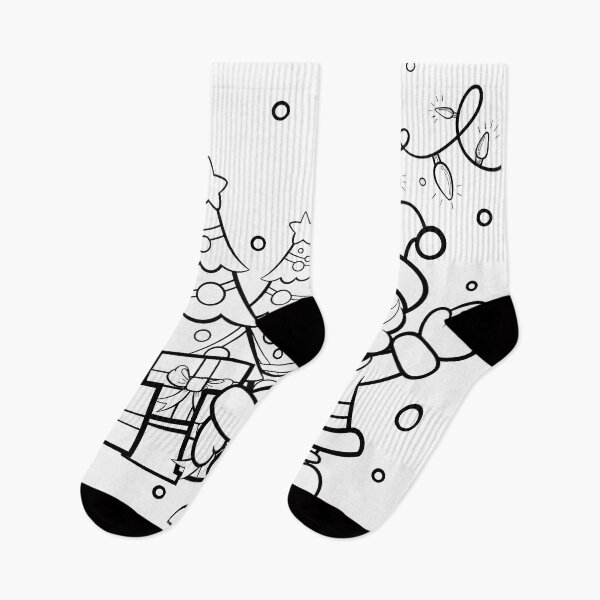 Item preview, Santa Claus line drawings designed and sold by tanakax3.