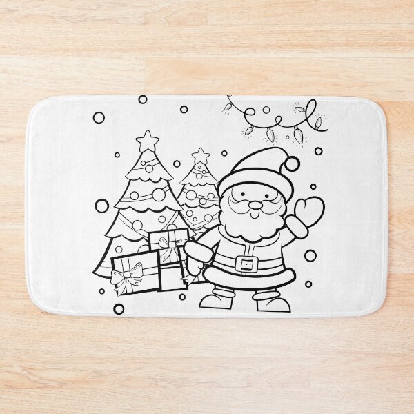 Item preview, Santa Claus line drawings designed and sold by tanakax3.