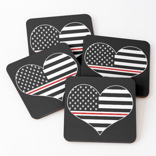 Item preview, American Flag Thin Red Line Nurse Heart designed and sold by EndlessFreedom.