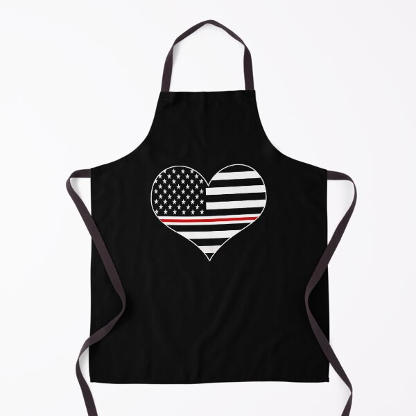 Item preview, American Flag Thin Red Line Nurse Heart designed and sold by EndlessFreedom.