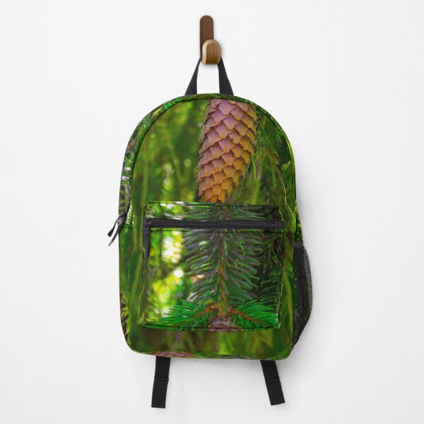 Item preview, cones on a green tree designed and sold by HausmannArt.