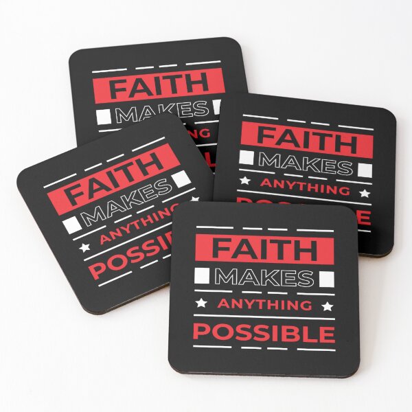 Item preview, Faith makes anything possible designed and sold by mturns57.