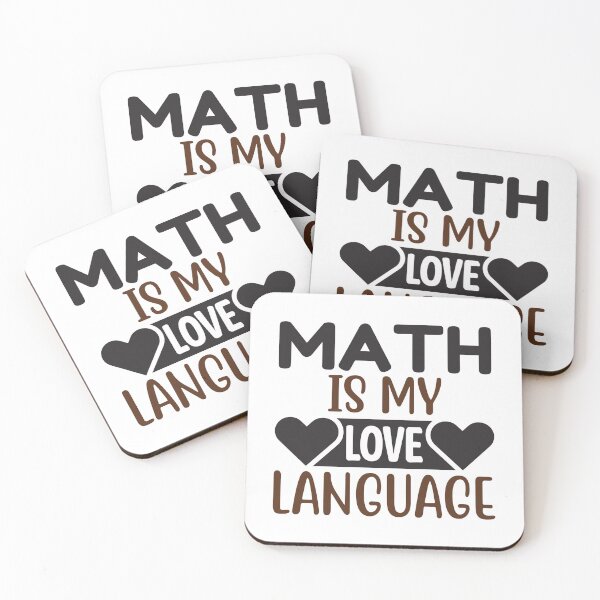 Item preview, Math Is My Love Language - Math Valentine's Day, Math Teacher, Mathematics Teacher, Arithmetic Teacher, Math Professor, Math Nerd, Mathematics, Geek, Laboratories designed and sold by jadedscientist.