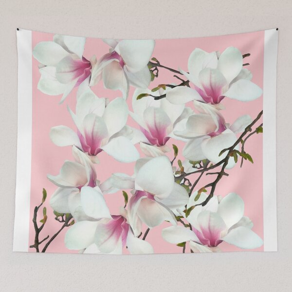 Item preview, Orchid pattern on a pink background designed and sold by LoraSi.