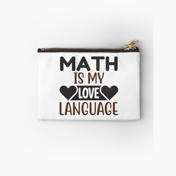 Item preview, Math Is My Love Language - Math Valentine's Day, Math Teacher, Mathematics Teacher, Arithmetic Teacher, Math Professor, Math Nerd, Mathematics, Geek, Laboratories designed and sold by jadedscientist.