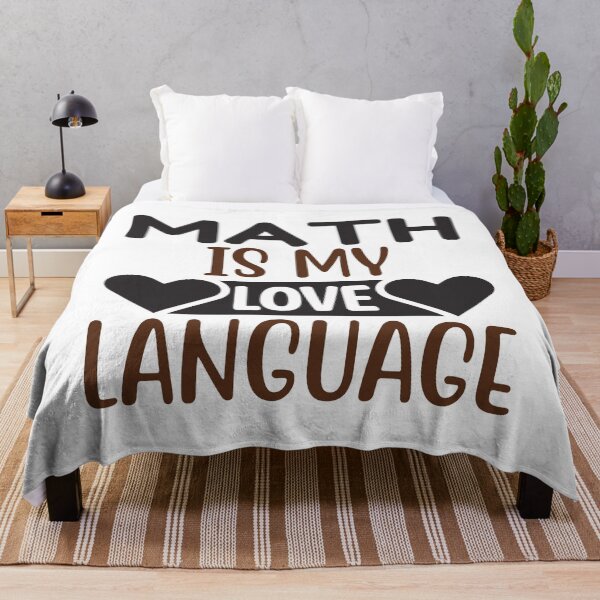 Item preview, Math Is My Love Language - Math Valentine's Day, Math Teacher, Mathematics Teacher, Arithmetic Teacher, Math Professor, Math Nerd, Mathematics, Geek, Laboratories designed and sold by jadedscientist.