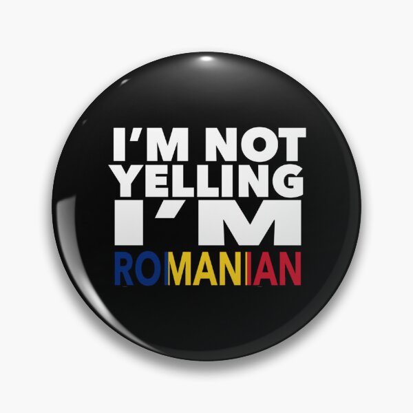 Item preview, Romanian present - i'm not yelling, i'm Romanian - Romanian gifts - Romanian flag - Romania Gift - Romanian Decor designed and sold by babaorum.