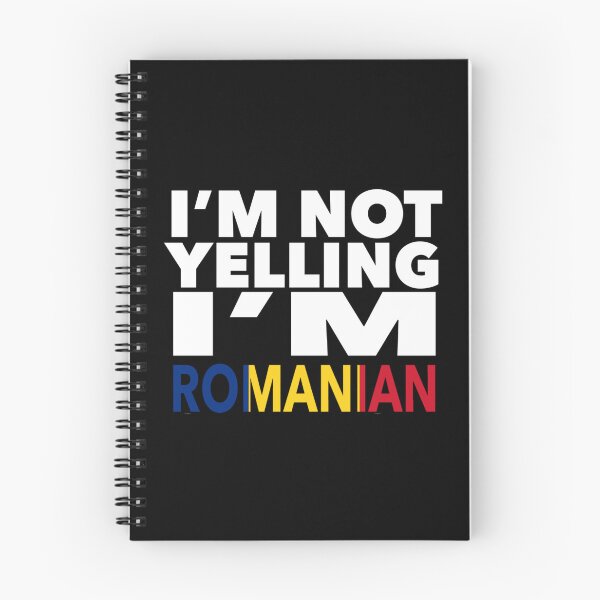 Item preview, Romanian present - i'm not yelling, i'm Romanian - Romanian gifts - Romanian flag - Romania Gift - Romanian Decor designed and sold by babaorum.