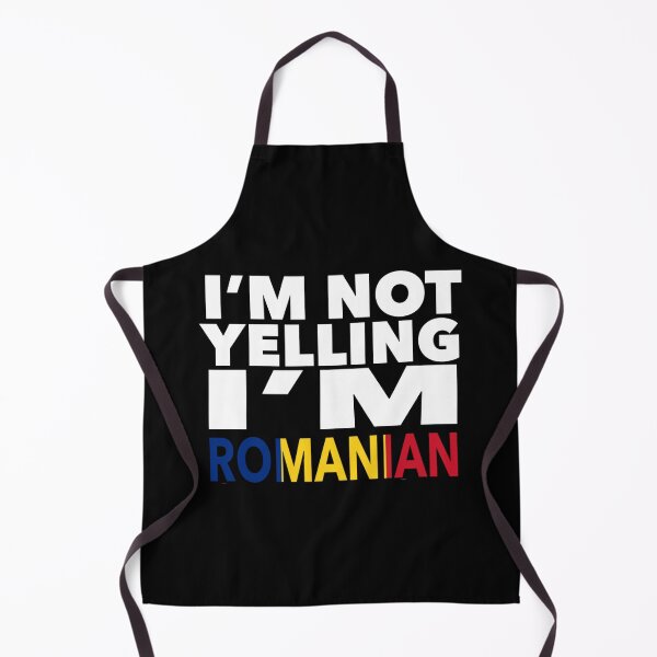 Item preview, Romanian present - i'm not yelling, i'm Romanian - Romanian gifts - Romanian flag - Romania Gift - Romanian Decor designed and sold by babaorum.