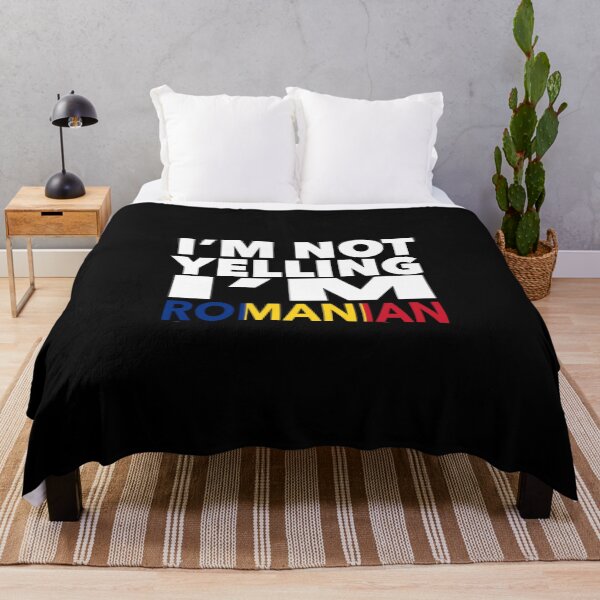 Item preview, Romanian present - i'm not yelling, i'm Romanian - Romanian gifts - Romanian flag - Romania Gift - Romanian Decor designed and sold by babaorum.