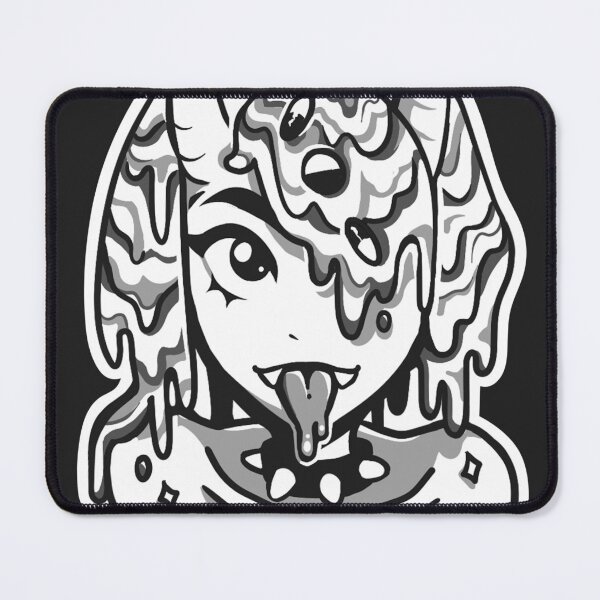 Item preview, Black goth girl demon designed and sold by Teho Tune.