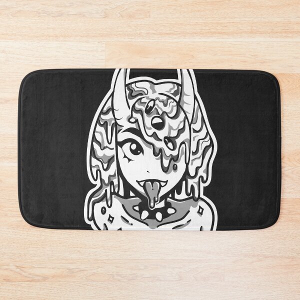 Item preview, Black goth girl demon designed and sold by Teho Tune.