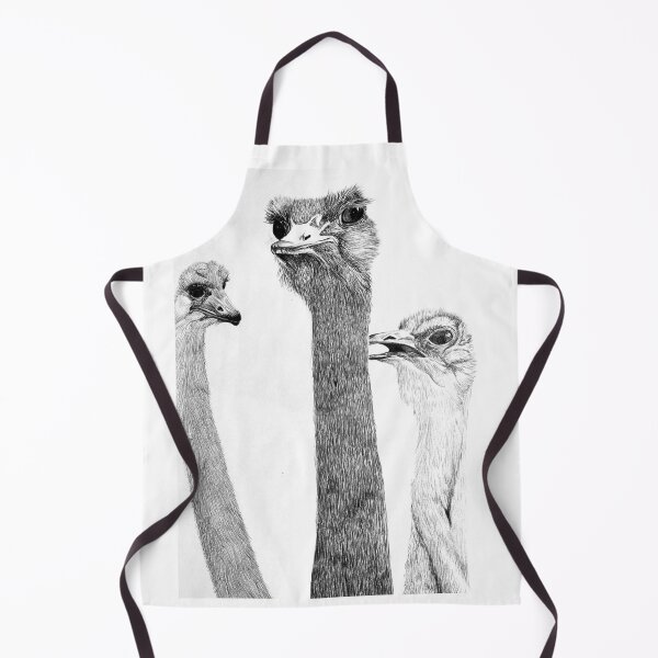 Item preview, Three ostriches traveling together designed and sold by RadMomCreations.