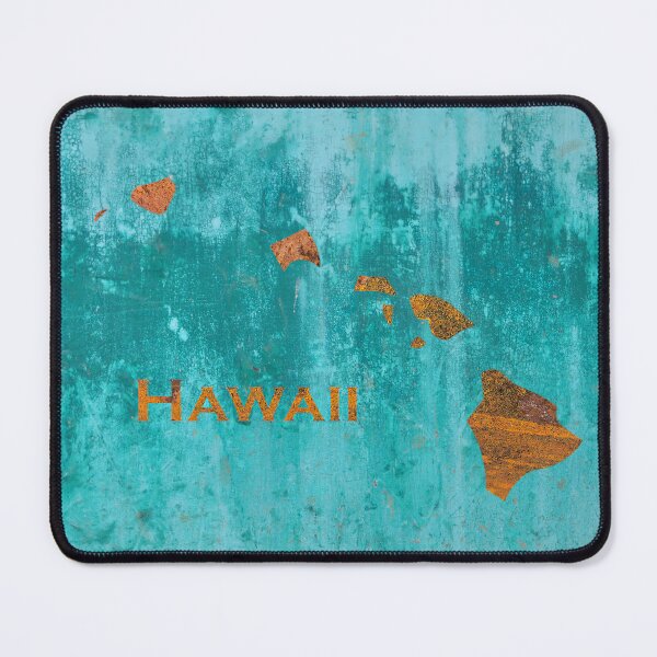 Item preview, Hawaii Rust on Teal designed and sold by Elisabeth Lucas.