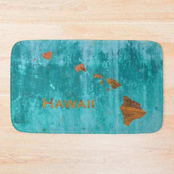 Item preview, Hawaii Rust on Teal designed and sold by Elisabeth Lucas.